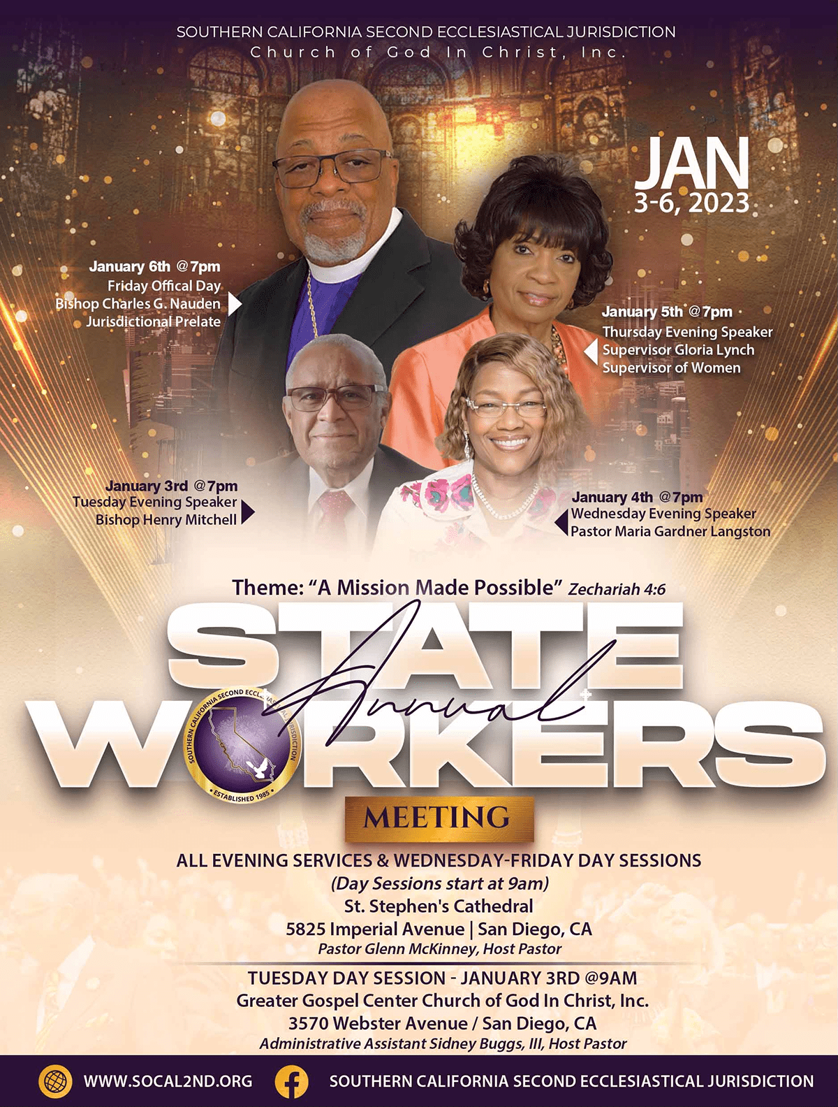 2023 Workers’ Meeting – Southern California 2nd Ecclesiastical Jurisdiction
